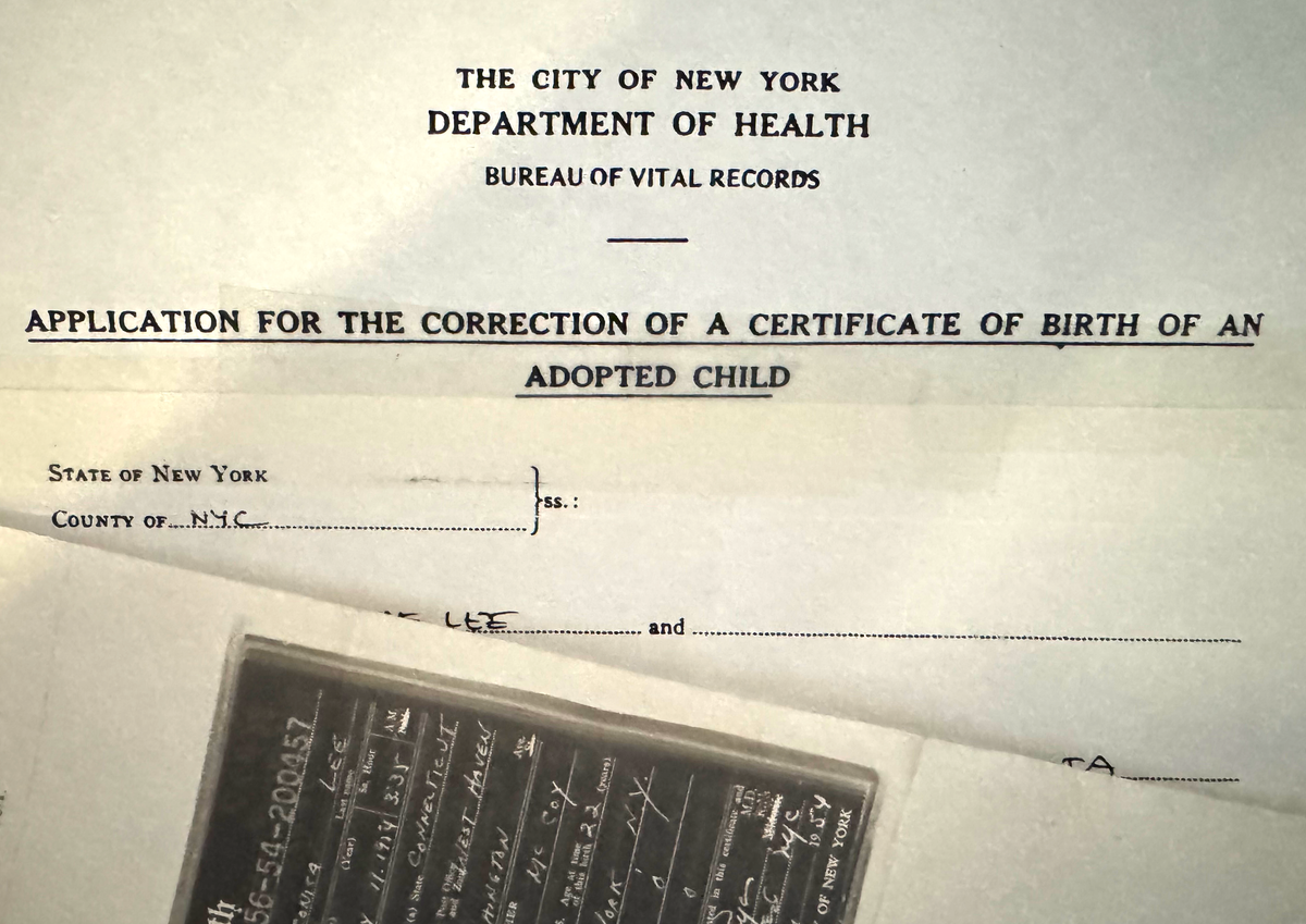My Birth Certificate